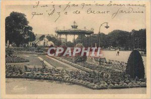 Old Postcard Angers M and L a corner of the Jardin du Mail