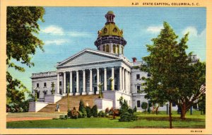 South Carolina Columbia State Capitol Building Curteich