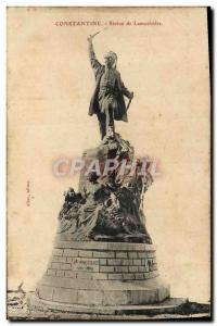 Postcard Old Constantine Statue Lamoriciere