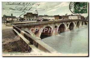 Old Postcard Toulouse Pont Neuf