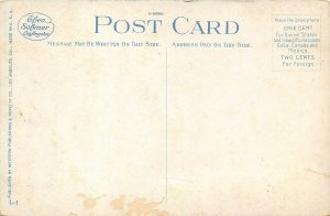 Long Beach California c1910 Postcard Giant Breakers and Sun Parlor