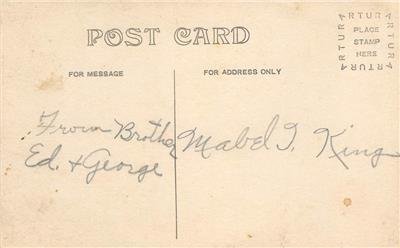 RPPC Edwardian-Era Men Studio Photo Portland, Oregon c1910s Vintage Postcard 