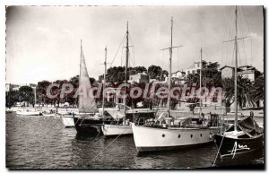 Postcard Old Bandol Yachts in the port