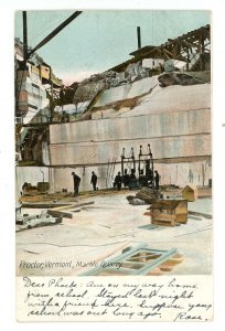 VT - Proctor. Marble Quarry ca 1905
