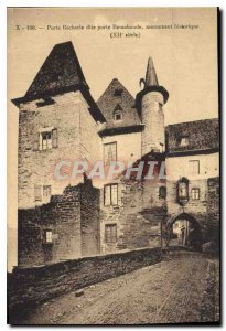 Postcard Old Gate called Bercharie historical monument Barachaude door