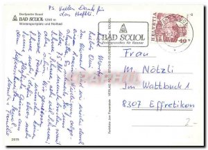 Postcard Modern Dorfpartie Scuol