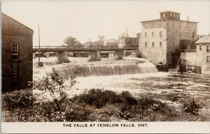 Fellon Falls Ontario ON Unused Real Photo Postcard F11