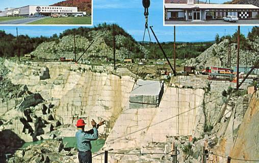 VT - Barre. Rock of Ages Granite Quarry