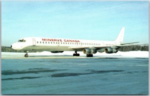 Airplane Minerve Canada McDonnell Douglas DC-8-61 C-GEMV MSN 46032 Postcard