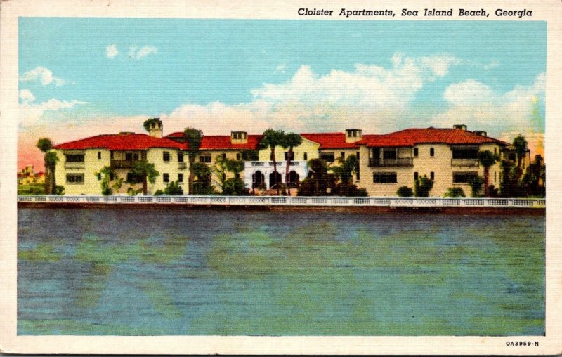 Georgia Sea Island Beach Cloister Apartments