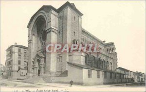 Old Postcard Lyon Saint Joseph Church