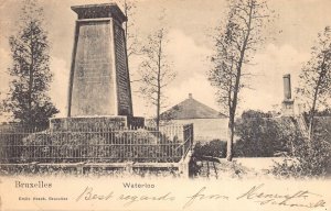 BRUXELLES BELGIUM~WATERLOO~1900 PHOTO POSTCARD