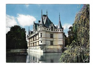 France Loire Chateau Azay le Rideau Indre River 4X6 Artaud Freres GABY Postcard