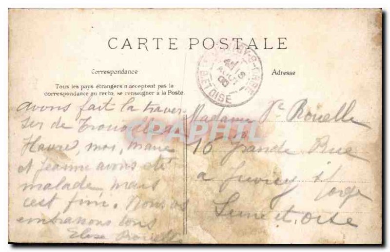 Old Postcard Le Havre Place Gambetta