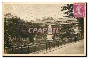 Old Postcard Paris Jardin du Palais Royal
