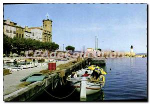 Modern Postcard La Ciotat Quays La Jetee And The Mayor