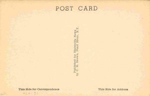 Blairsville High School Pennsylvania postcard