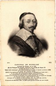 CPA politique CARDINAL DE RICHELIEU (303227)