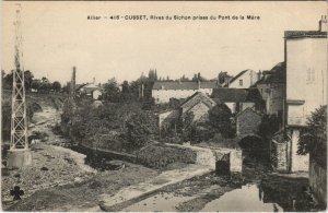 CPA Cusset shores of sichon taken du pont de la mere (1221272) 