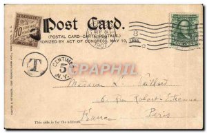 Old Postcard Washington & # 39s Toma Mount Vernon