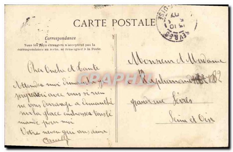 Postcard Old Wharf Suresnes Suresnes