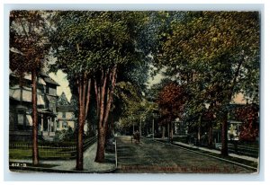 c1910's First Avenue Looking East Gloversville New York NY Antique Postcard 