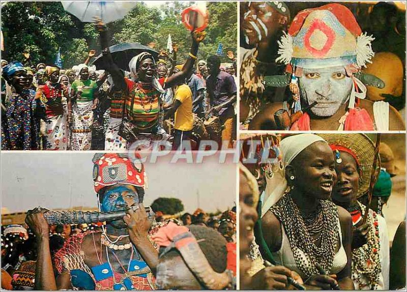 Postcard Modern Folklore Senegal Casamance