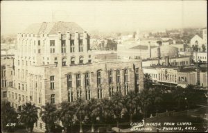 Phoenix Court House From Luhrs Bldg c1940s Real Photo Postcard