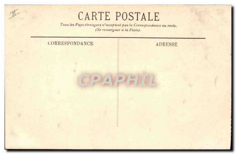 Old Postcard Cures Aix les Bains Thermal baths