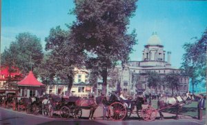 Canada The Ring Or Place D'Armes Quebec Chrome Postcard 07.99