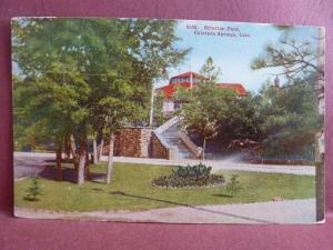 Old Postcard Stratton Park Colorado Springs, CO