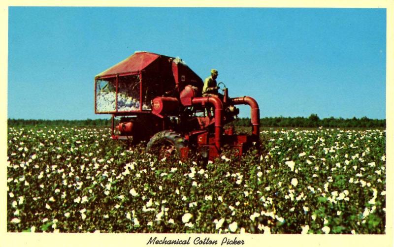 Mechanical Cotton Picker