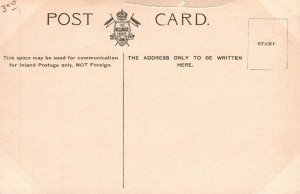 British Royal Navy HMS Calliope Preparing to Sail c.1910 Vintage Postcard