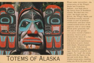 America Postcard - Totems of Alaska   RR8511