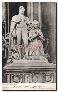 Old Postcard Dreux Chapelle Saint Louis Tomb of King Louis Philippe and Queen...