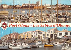 BR53295 Port olona les pantons et la cite commerciale ship bateaux L      France