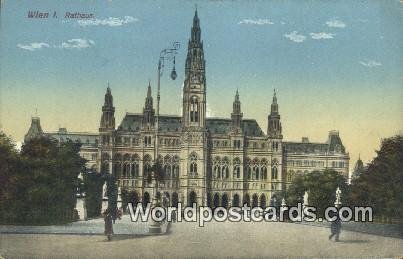 Rathaus Wien, Vienna Austria Unused 