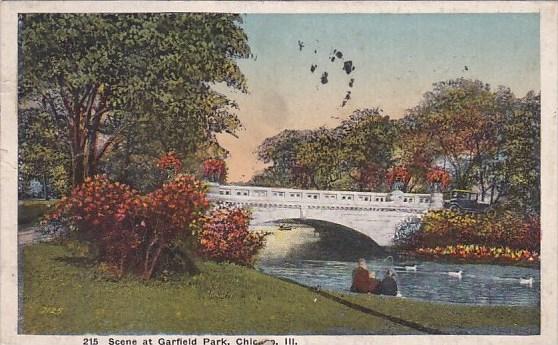 Illinois Chicago Scene At Garfield Park 1920