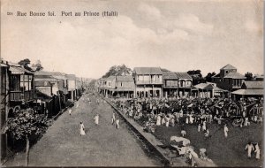 Haiti Rue Bonne Foi Port Au Prince Haiti Vintage Postcard 09.79