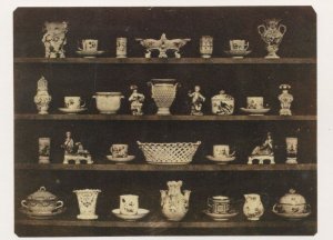 Chinese Antique Exhibits Articles Of William Fox Talbot Art Photo Postcard