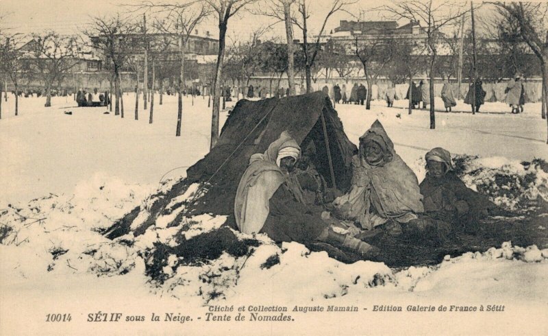 Algeria Nomads in Tents 06.23 