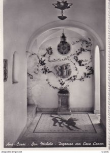 RP; ANA-CAPRI, Campania, Italy, 1930-1940s; San Michele, Ingresso Con Cave Canem