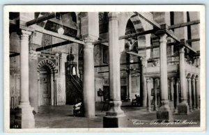 RPPC  CAIRO, EGYPT ~ Real Photo View MOSQUE EL MORDANI  Postcard