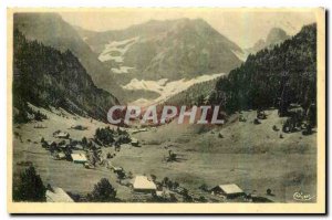 Old Postcard Abondance Haute Savoie Charmy l'Envers and Point Tavaneuse