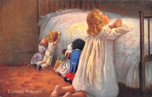 Golliwogg, Evening Prayers Postcard