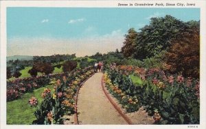 Scene In Grandview Park Sioux City Iowa