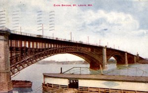 St. Louis, Missouri - A view of the Eads Bridge - in 1912