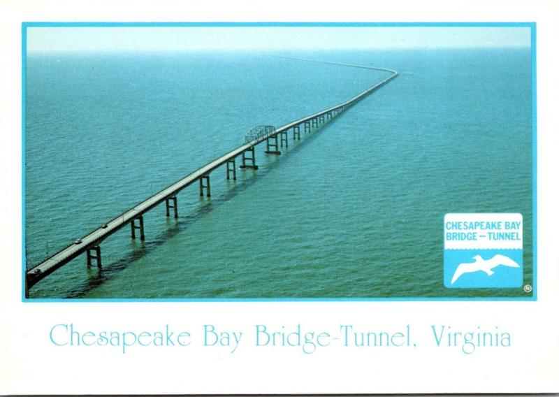 Virginia Chesapeake Bay Bridge-Tunnel Looking South