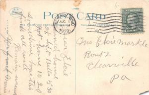 F36/ Newark Licking Co Ohio Postcard 1922 Peoples Market House Store
