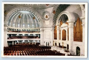 Boston Massachusetts MA Postcard Auditorium Christian Science Church c1920's